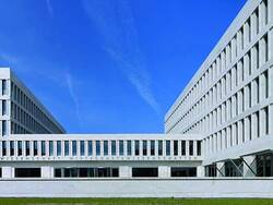 Campus Westend, Goethe-Universität, Frankfurt/M.,  Rechts- und Wirtschaftswissenschaften, House of Finance, Freianlagen
